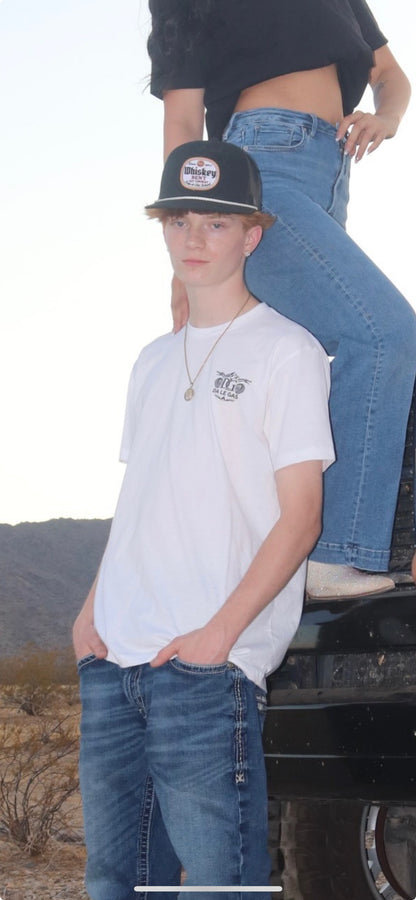 Da Le Gas Clean White Tee